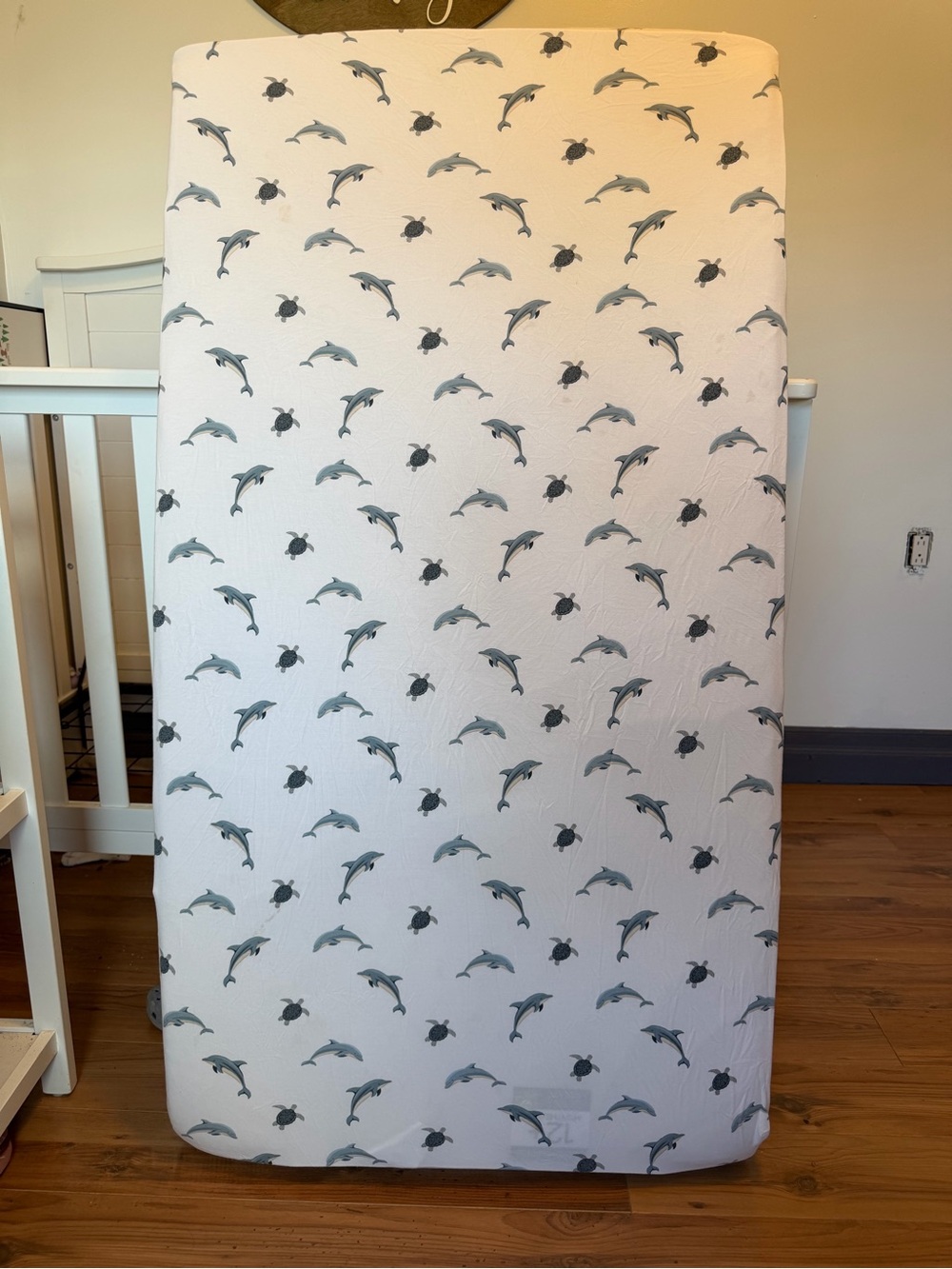 Kyte Baby Dolphin Crib Sheet Bamboo 28x52